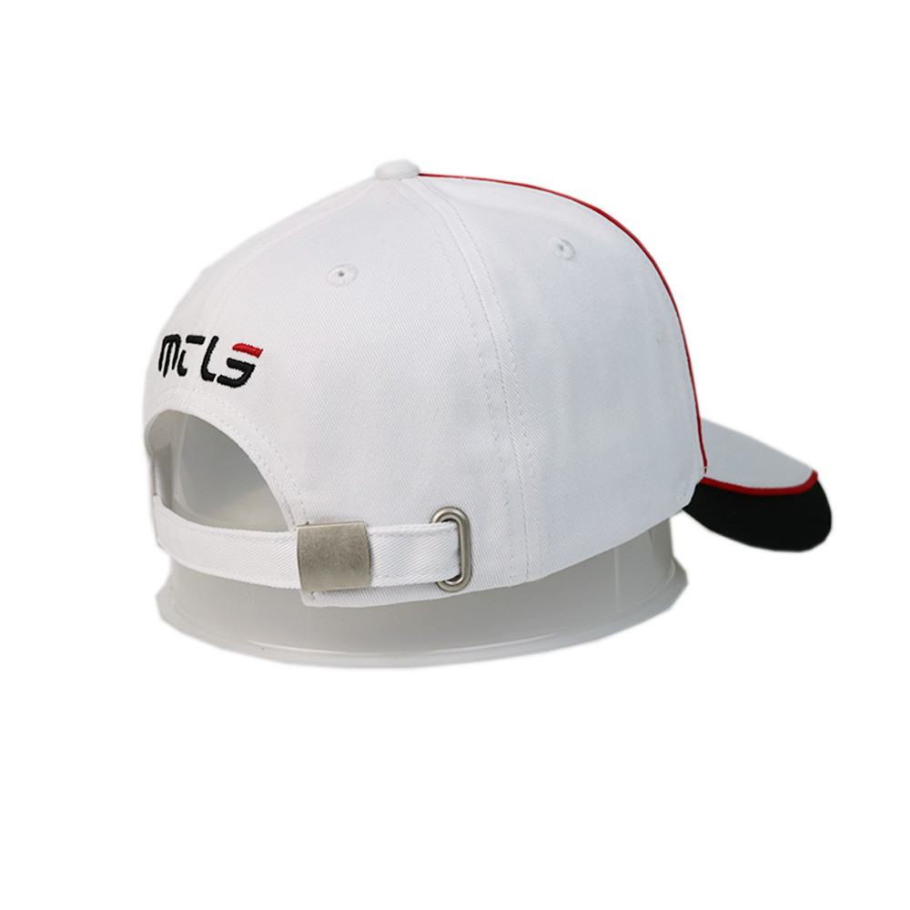 Summer Flat Embroidered Dad Cap , 3D Embroidered 100% Cotton Twill Curved Brim Sports Hats