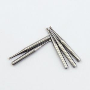 China Small Dental Carbide Bur Short Tapered Diamond Bur Ball Plain Cut Head wholesale