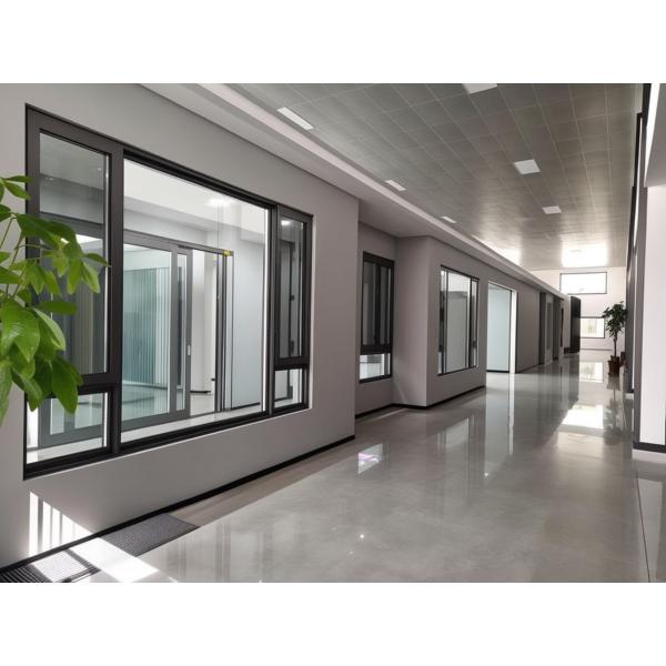 China Modern Soundproof Casement Windows Aluminium Powder Coating Windows AAMA wholesale