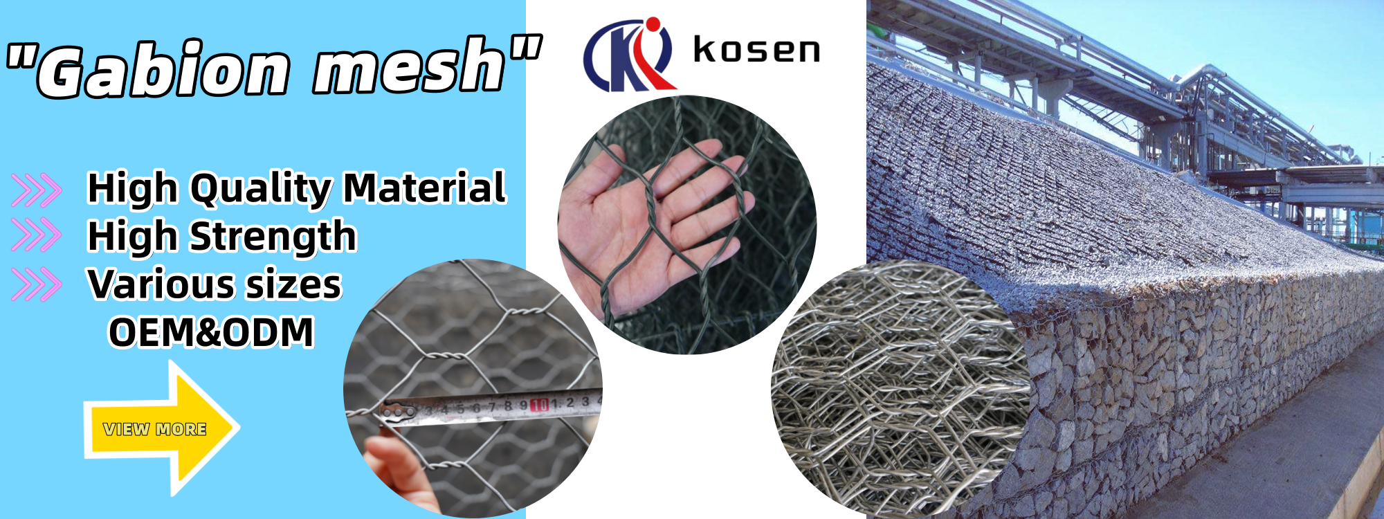 Gabion Stone Baskets The Perfect Solution for Retaining Walls and River Construction