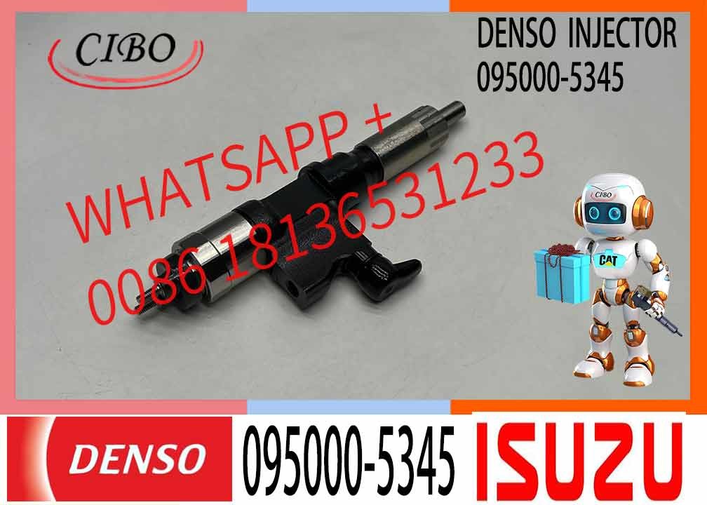 Fuel Injector 095000-5345 8-97602485-7 8-97602485-4 8-97602485-0 095000-5344 For Engine 4HK1/6HK1