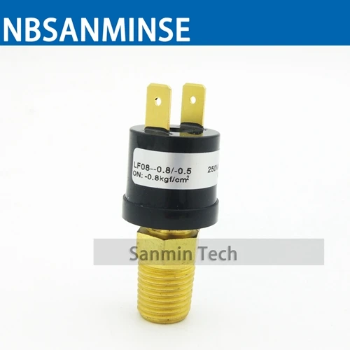 SMF08V Pressure Switch Designed Automatic Reset Small Vacuum Parts Used In Vacuum Environment