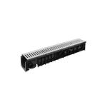 A15 Plastic Drainage Channel / Polypropylene Channel With Galvanzied Steed