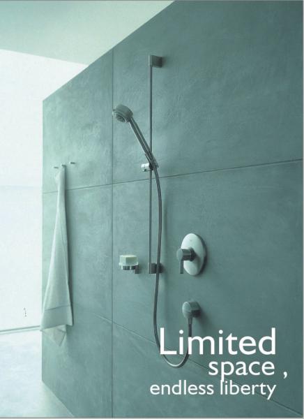 Modern Single Lever Wall Mount Bathroom Sink Faucet Brass Concealed Taps ,