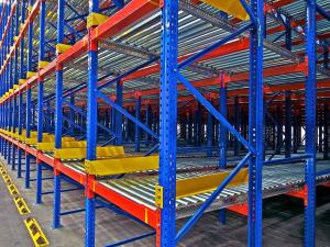 China Heavy Duty Gravity Rack Warehouse FIFO Gravity Flow Shelving wholesale