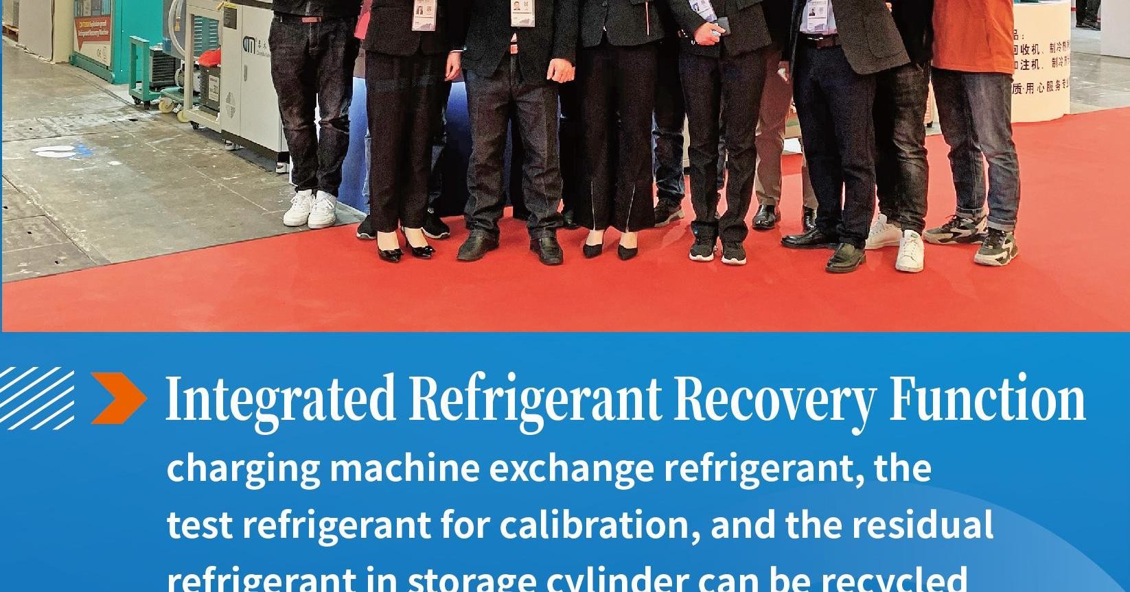 Hydrocarbon R290 R600a Refrigerant Recovery Charging Machine Vapor Recovery Unit Ac Gas Charging Station