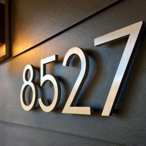China SS Alphabet 3D Metal Letters wholesale
