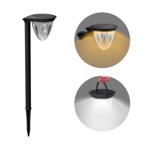 China 250lm 6V 1.5W Solar Powered Garden Lights Camping 2200mAh With Panel wholesale