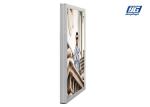 Snap Open Silver Frame Double Sided Display / Advertising Light Box