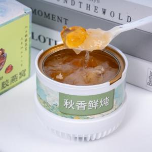 China Peach Gum Stewed Bird's Nest Natural Collagen Cosmetic Healthy Food Ready To Eat After Opening wholesale