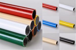 China Customized Colorful Lean PE Coated Steel Pipe 4000mm Anti-corrosive wholesale