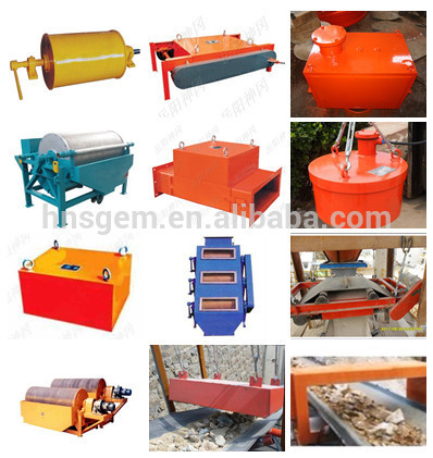 Long Term System Magnetic Iron Separator , Magnetic Separator For Grinding Machine
