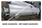 High quality-marine boiler exhaust pipe muffler, spark extinguishing muffler