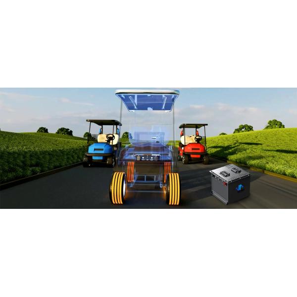 105Ah 36V Golf Cart lithium Battery 200A BMS Lifepo4 Golf Cart Battery Space-Saving