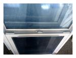 American Style PVC Frame Double Hung Vinyl Windows Heat Insulation Low E Vinyl