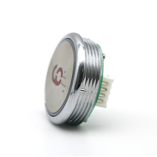 OTIS Stainless Steel Elevator Floor Alarm Button Red Digital Light Touch Button