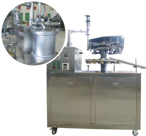 Mayonnaise Peanut Butter Mixer Equipment , Chili Sauce Bottle Filling