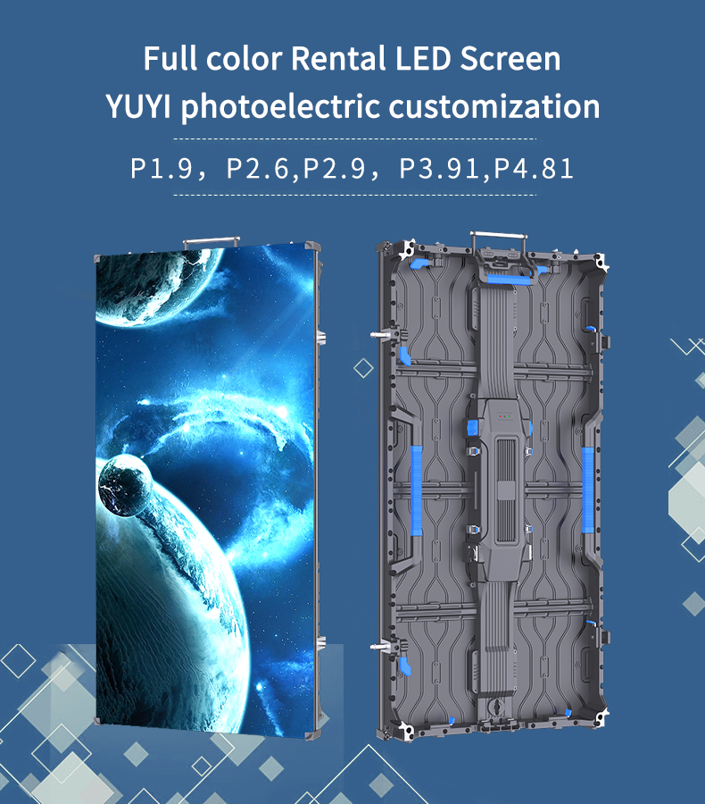 Photo Media Compatible 500x1000mm LED Flexible Rental Screen P3.91/P4.91 LED Video Wall Display with Flexible Design