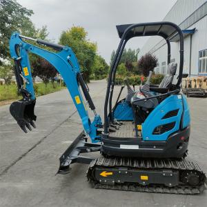 China CE EPA Euro5 2.5ton 2500KG Mini Crawler Excavator Hydraulic Operation wholesale