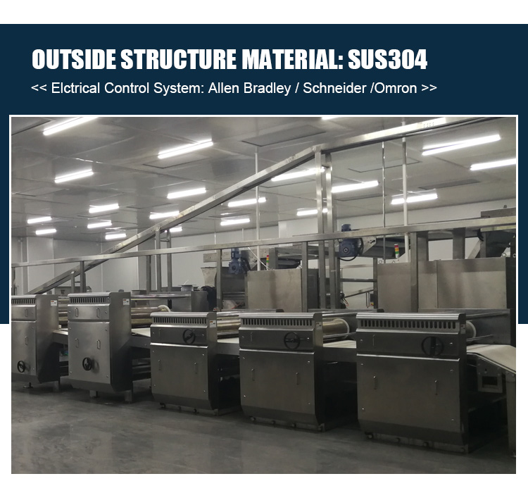 Customized Chocolate / Biscuit Production Line High Quality