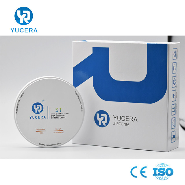 Dental Implant Materials 43% Translucent Dental Zirconia Discs