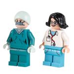 MOC character career model hospital patient nurse paramedic doctor mini figures