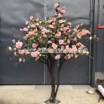 Contom Interior Artificial Rose Flower Tree For Wedding Home Decoration