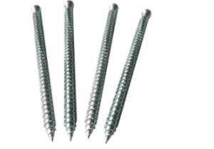 China Sturdy Flat Head Concrete Screws , Roofing Fasteners Screws Plain Surface wholesale