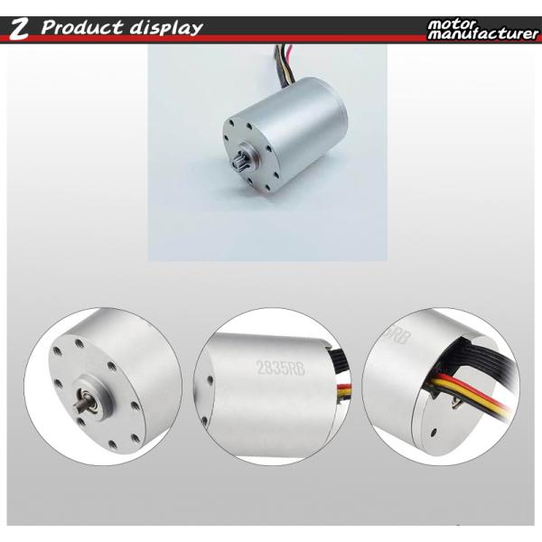 Faradyi D28*L35mm Coreless Brushless Motor High Speed 7120 11970RPM High Speed Customizable Shaft For Electric Actuator