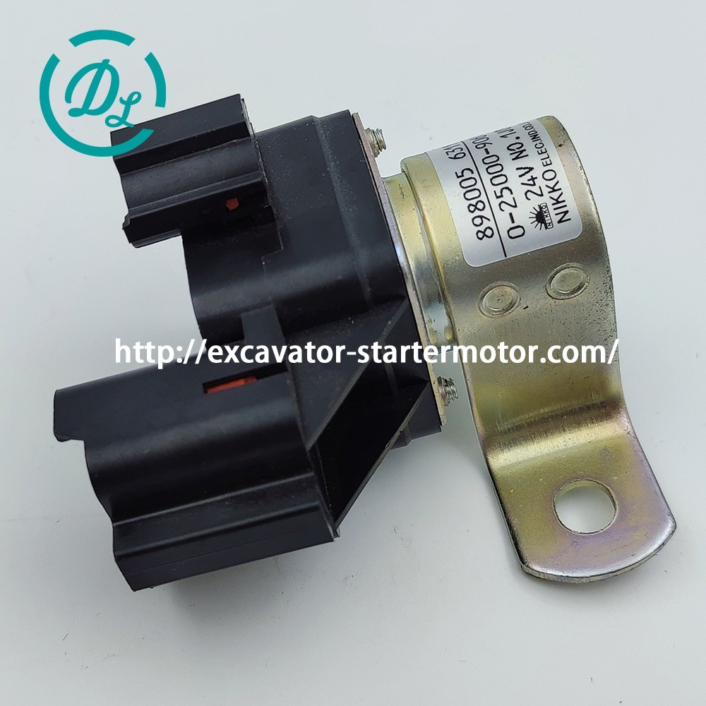 8980056311 0-25000-9061 Starter Relay Excavator SH235X-6 ISUZU 4HK1