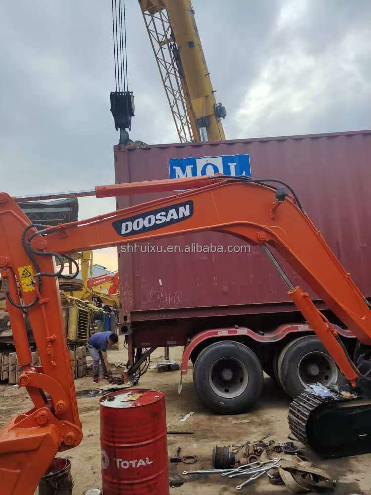 Doosan hot sale Mini excavator used doosan ex55 Second hand hydraulic crawler excavator DOOSAN DH55 Korea origin
