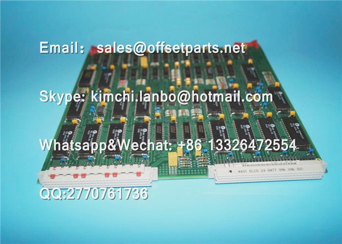 91.144.6021/01 EAK 2 circuit board original used part of offset press printing machine