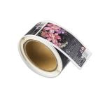 Customized Printing Self Adhesive Label Sticker Flower Transparent Sticker