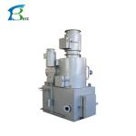 Restaurant Solid Waste Incineration Plant 1000L/H Silver Blue Mobile Incinerator