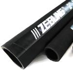 4 Inch Flexible Rubber Air Water Discharge Hose Textile Braided Reinforcement