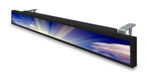 China DC 12V Ultra Wide Stretched Displays Screen Strip 34'' For Supermarket Store Shelf Edge on sale