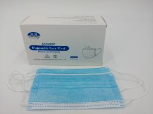 China BFE≥98% Nonwoven 3 Ply 50pcs/Box Earloop Protective Mask wholesale