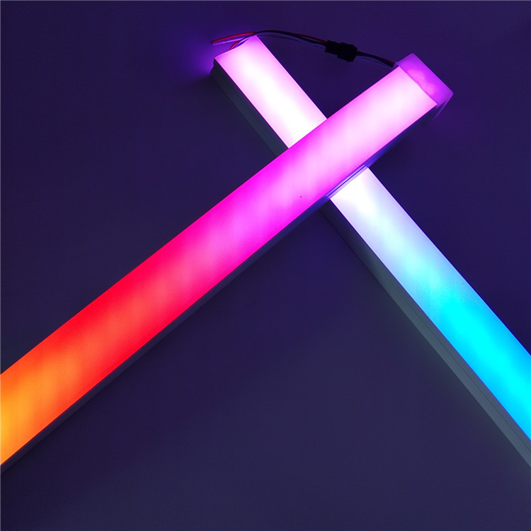 40mm Chasing 12V Dmx Led Neon 5050Rgb flex lampara navidea Dmx512 corner neon led tape 20m led rgbw light strip