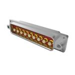 PTFE Insulating High & Low Frequency Hybrid Connectors 1.3 VSWR
