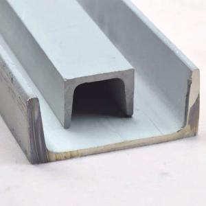 China TGPX 316L Stainless Steel U Channel , ASME C Shaped Steel Beam wholesale