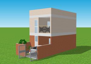 China Galvanised Prefab Lightweight Steel House Duplex Villa Apartment wholesale