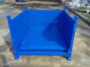 China Manufacturer Steel Powder Coated Collapsible Storage Box Pallet wholesale
