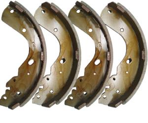 China Isuzu D-Max 8-97947-802-0 Mitsubishi L200 Drum Brake Shoes 4600A447 wholesale