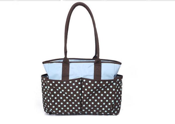Fashion designer baby diaper bags Black Yummy Mummy Changing Bags with Dots
