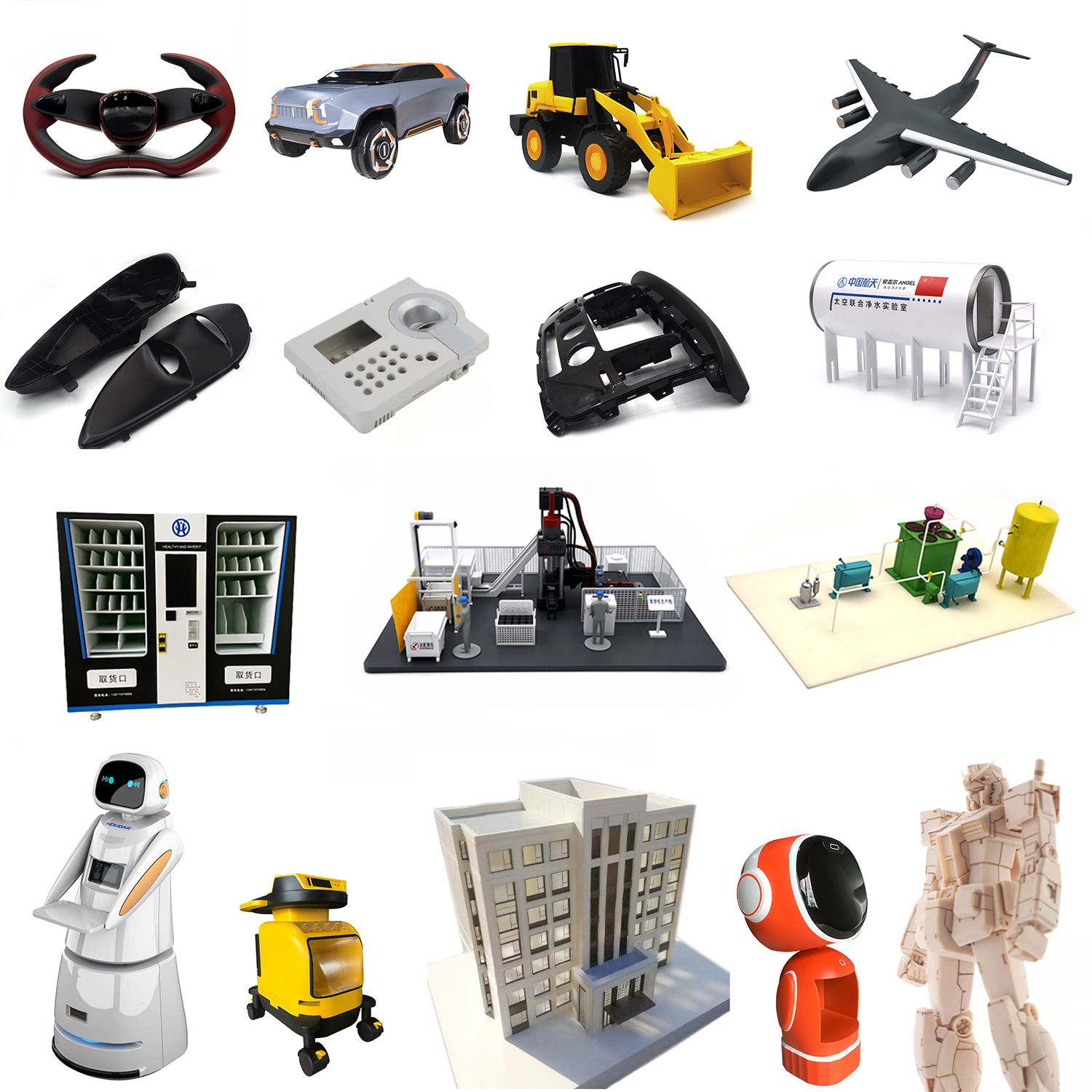Polycarbonate Plastics Injection Molding Products Customized Molded Plastic Parts