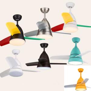 China Household Decorative Remote Operated Ceiling Fan Energy Saving AC 110-240V wholesale