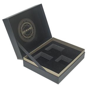 China Hinged Rigid Gift Box Packaging Paper Box For Cosmetic wholesale