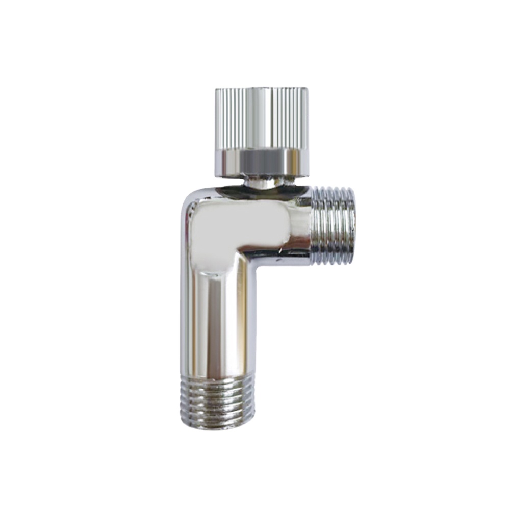 Medium Temperature Half Inch Brass Angle Valve For Kitchen Copper Handle