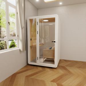China 1 Person Prefabricated Office Pod Soundproof Modular Home Office Pods wholesale