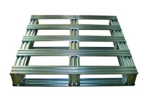 China Re - Usable Residual Galvanized Metal Pallets Durable For Industrial Storage wholesale